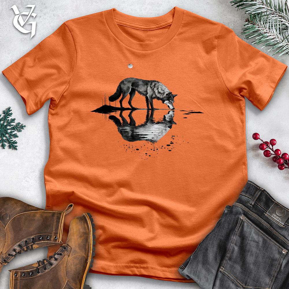 Wolf Reflection Cotton Tee
