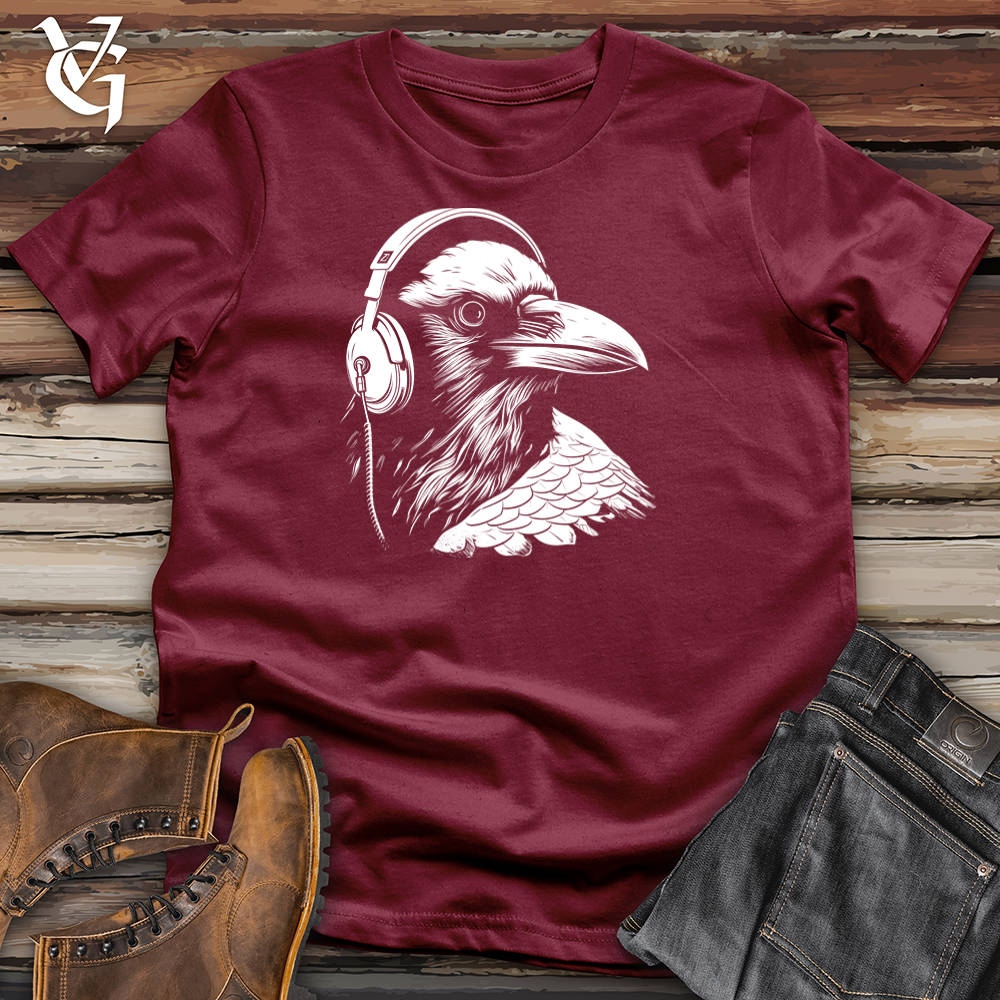 Melodic Raven Skater Cotton Tee