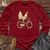 Vintage Pedaling Poultry Long Sleeve