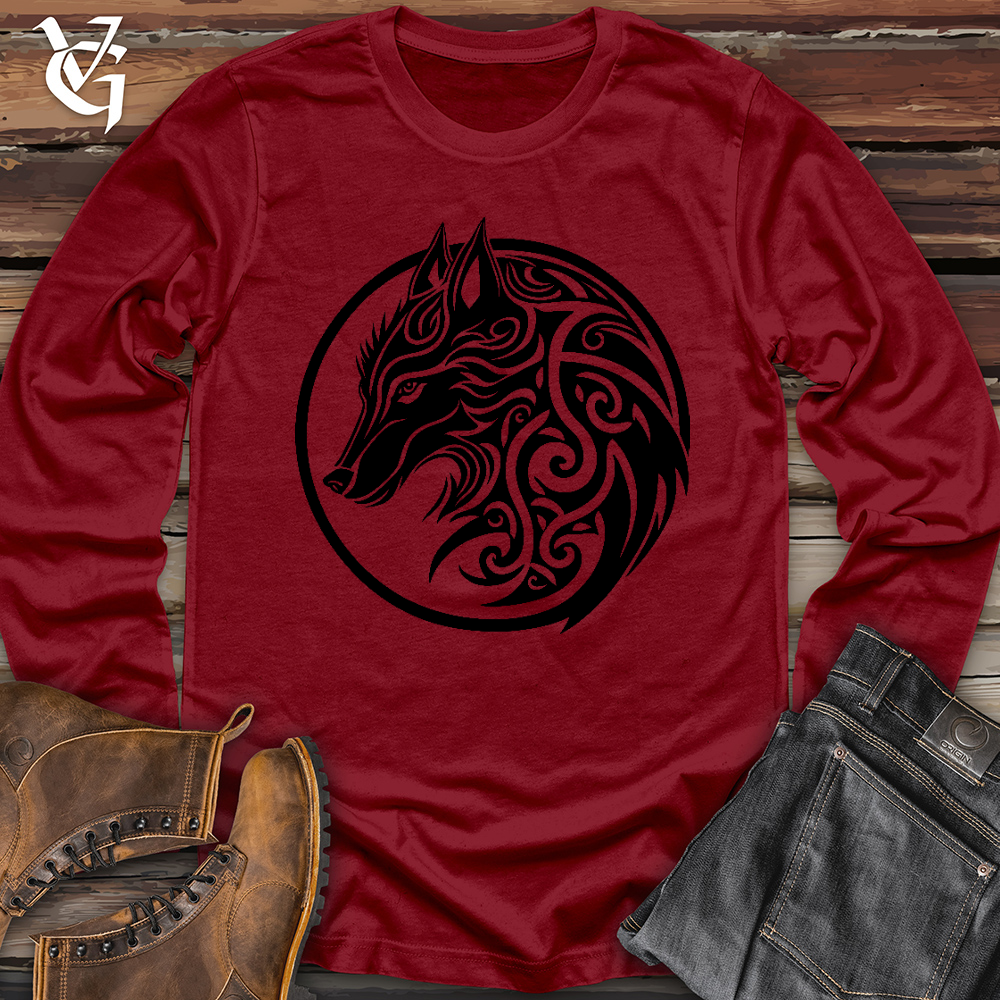 Celtic Wolf Long Sleeve