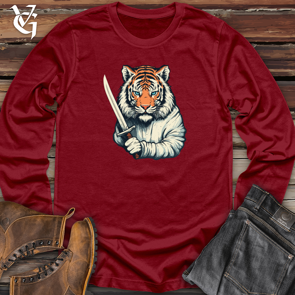 Blade Wielding Tiger Long Sleeve