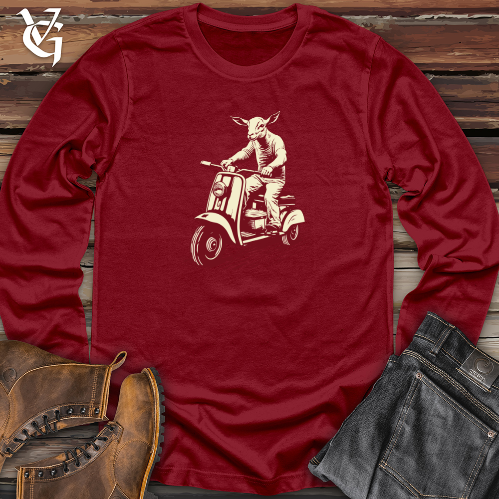 Retro Scootin Farm Long Sleeve