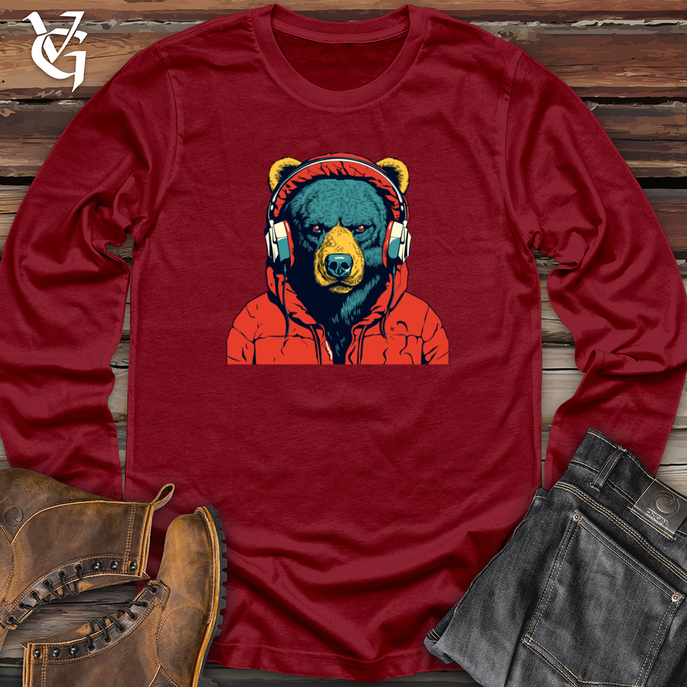 Retro Soundbear Long Sleeve