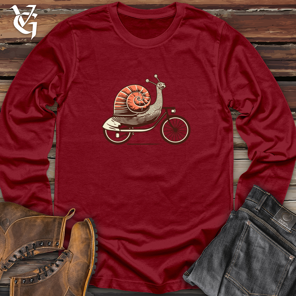 Pedal Powered Escargot Long Sleeve