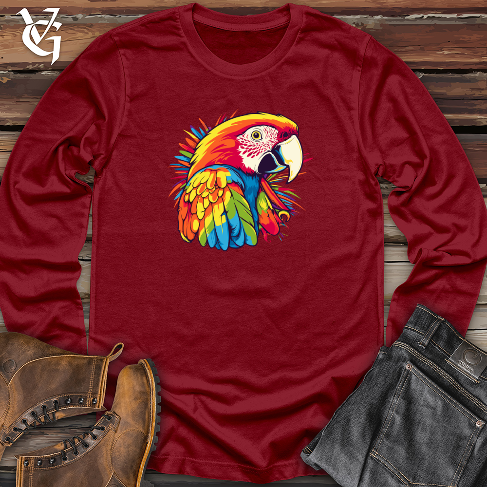 Colorful Melody Parrot Long Sleeve