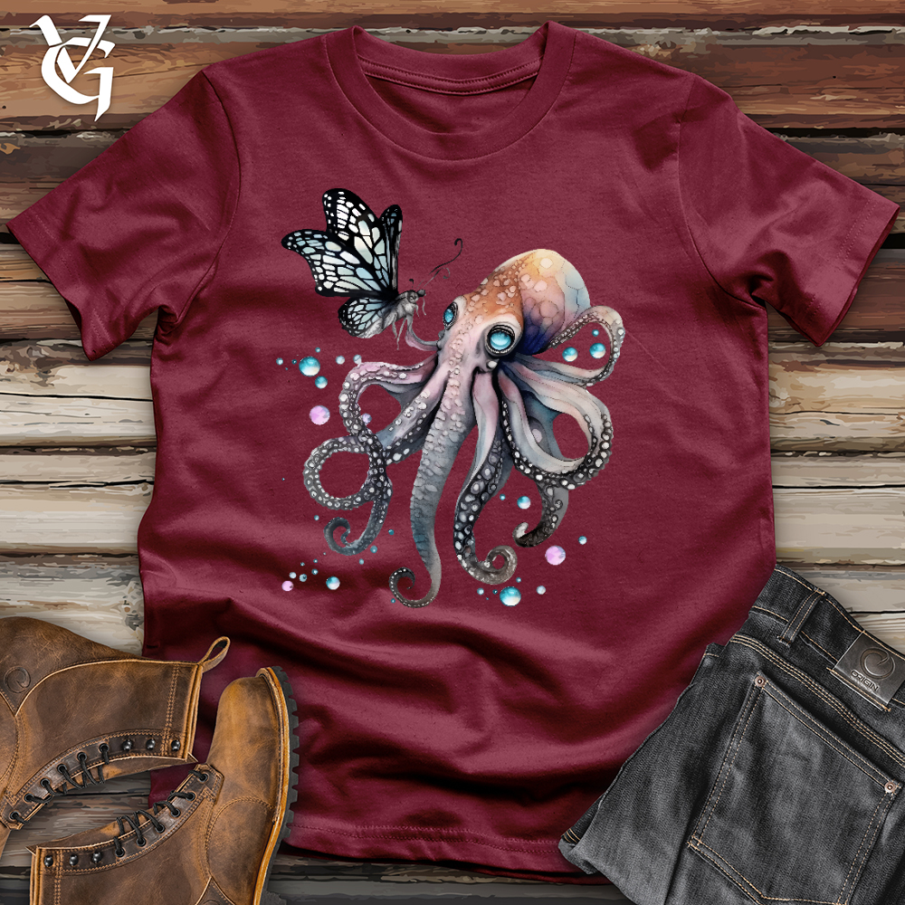 Octopus Butterfly Cotton Tee