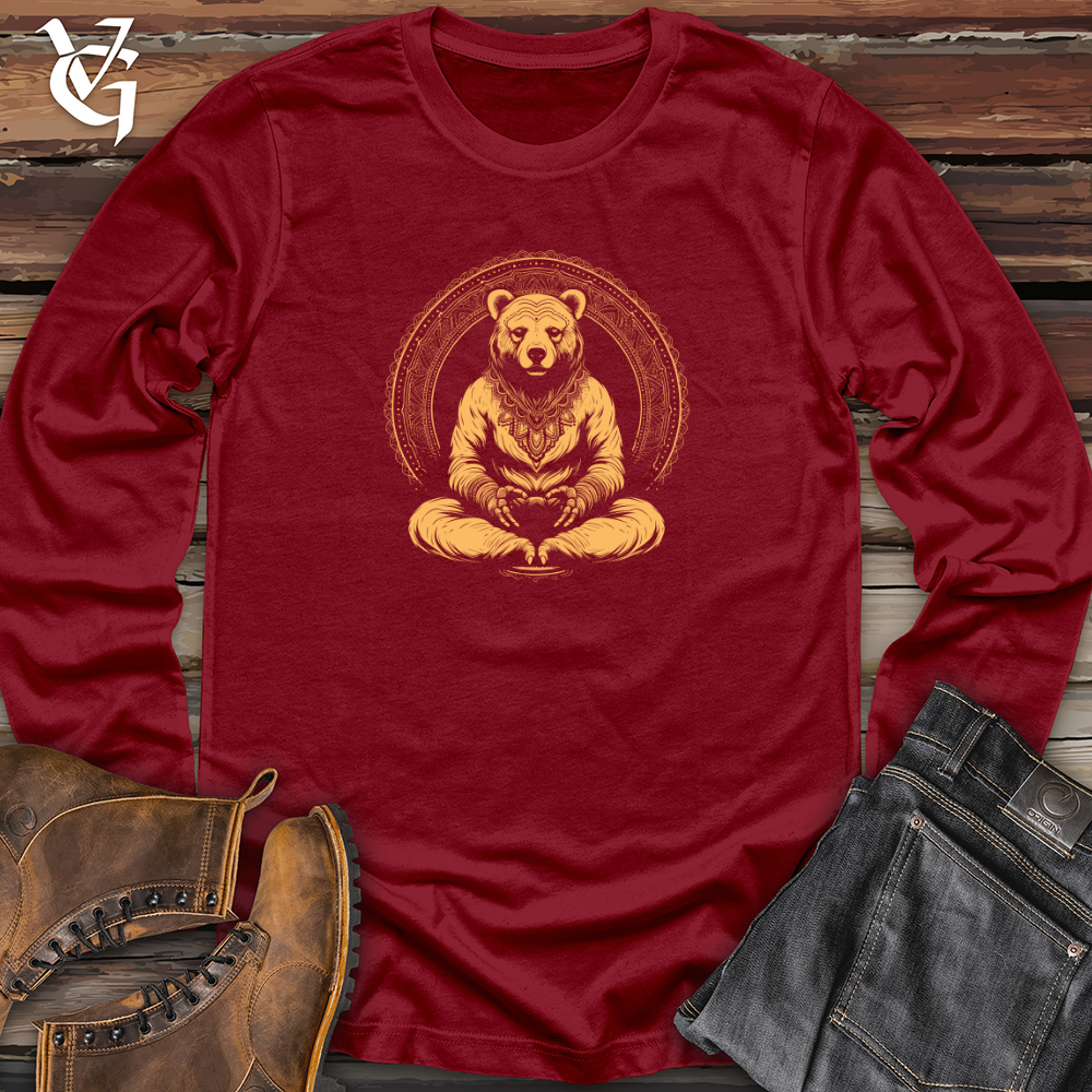 Vintage Zen Bear Long Sleeve