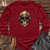 Camouflage Skull Vintage Long Sleeve