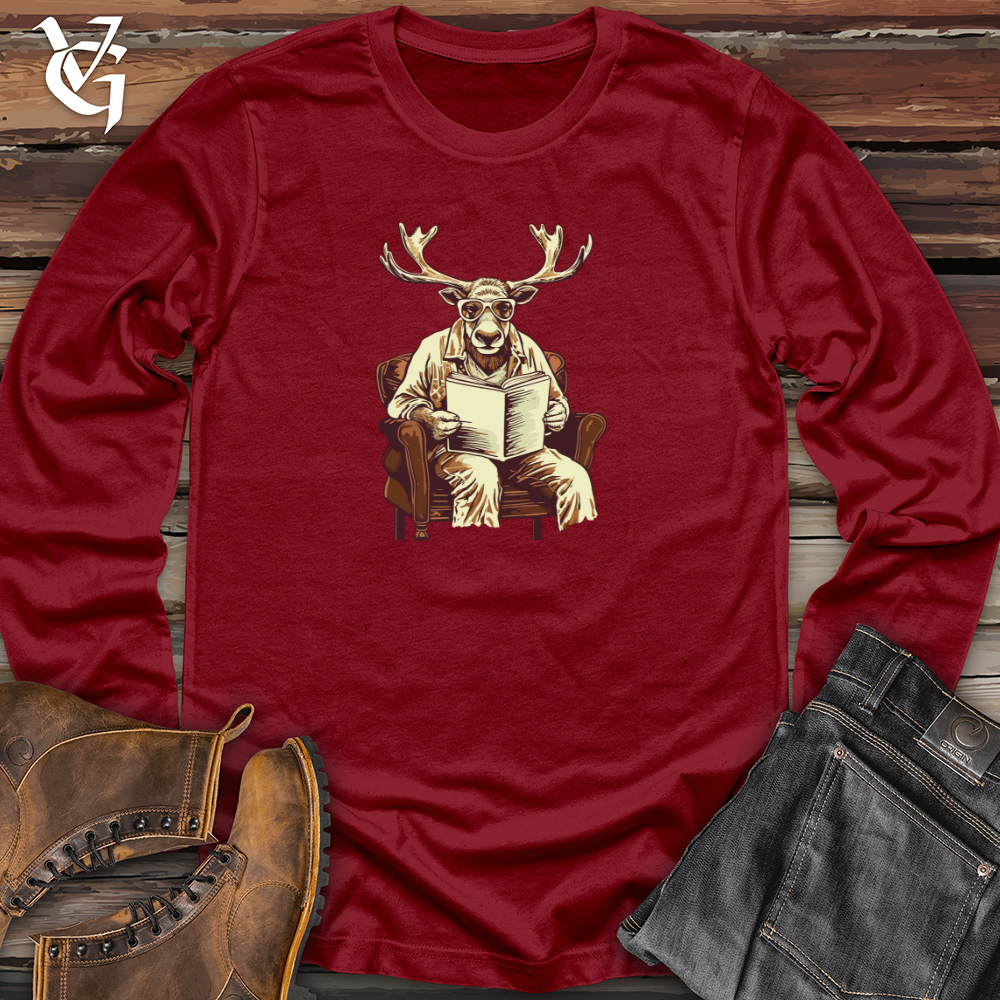 Cozy Moose Reader Long Sleeve