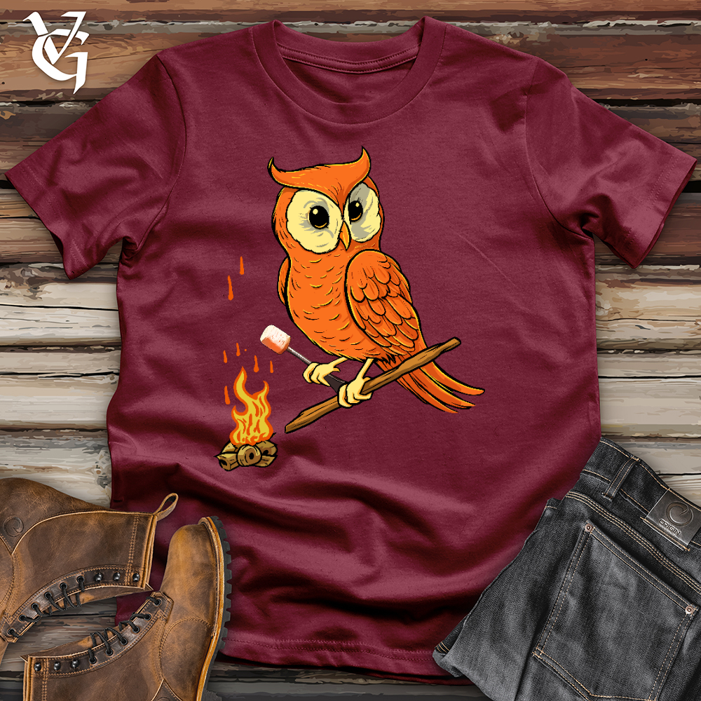 Owl Smores Cotton Tee