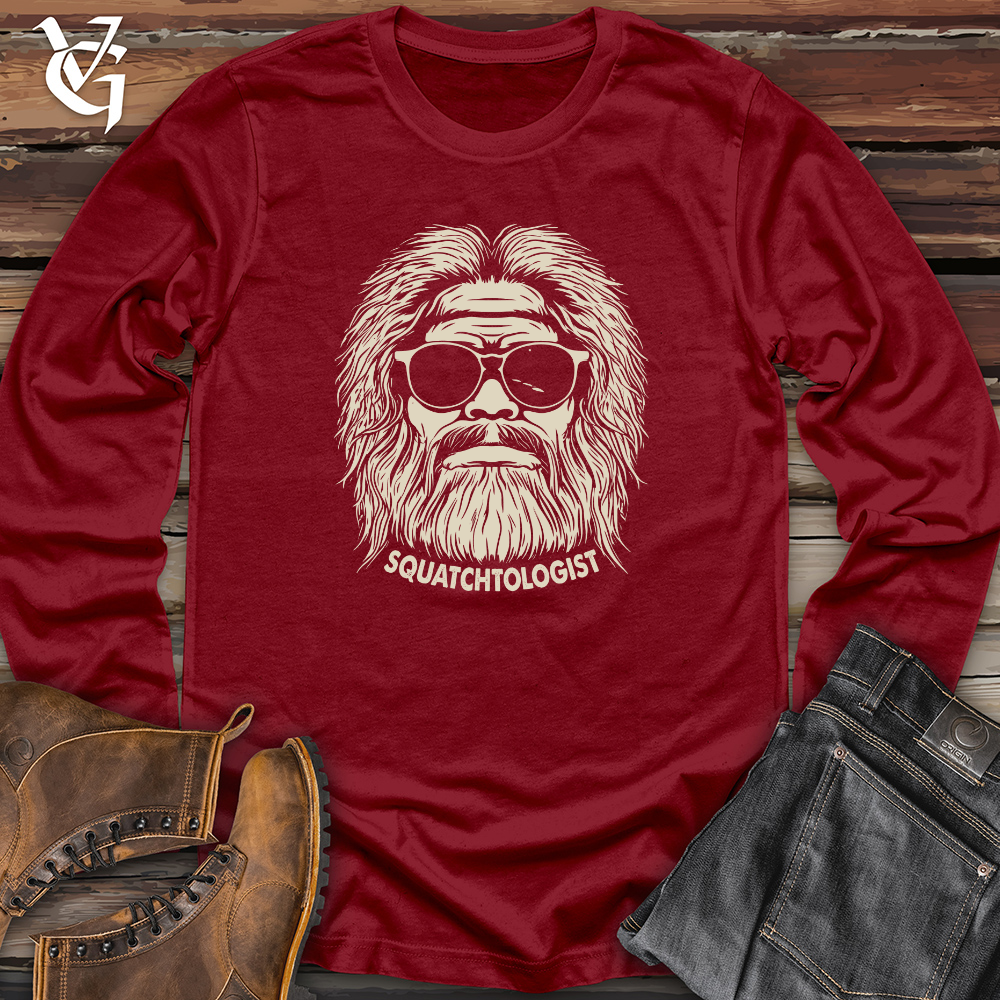 Vintage Retro Squatch Long Sleeve