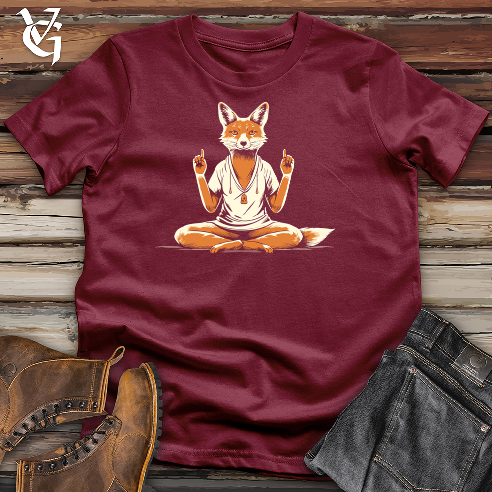 Zenful Fox Cotton Tee