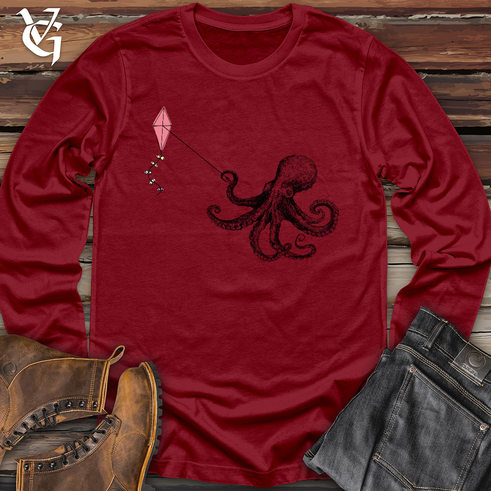 Octopus Flying Kyte Long Sleeve