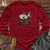 Retro Riding Fish Long Sleeve