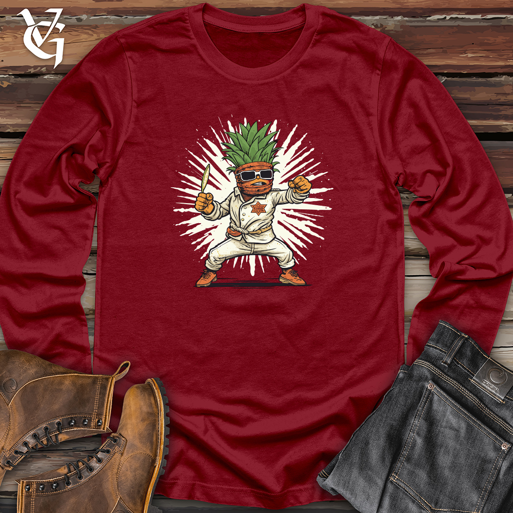 Whimsical Pineapple Valor  Long Sleeve