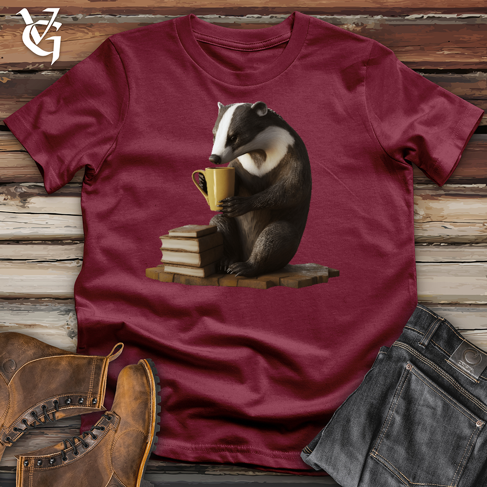 Honey Badger Book Club Cotton Tee