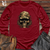 Camouflaged Skull Splendor Long Sleeve