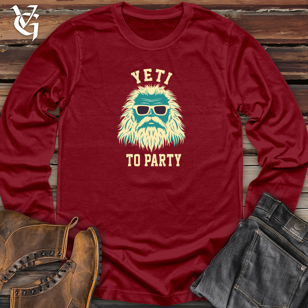 Vintage Cool Yeti Long Sleeve