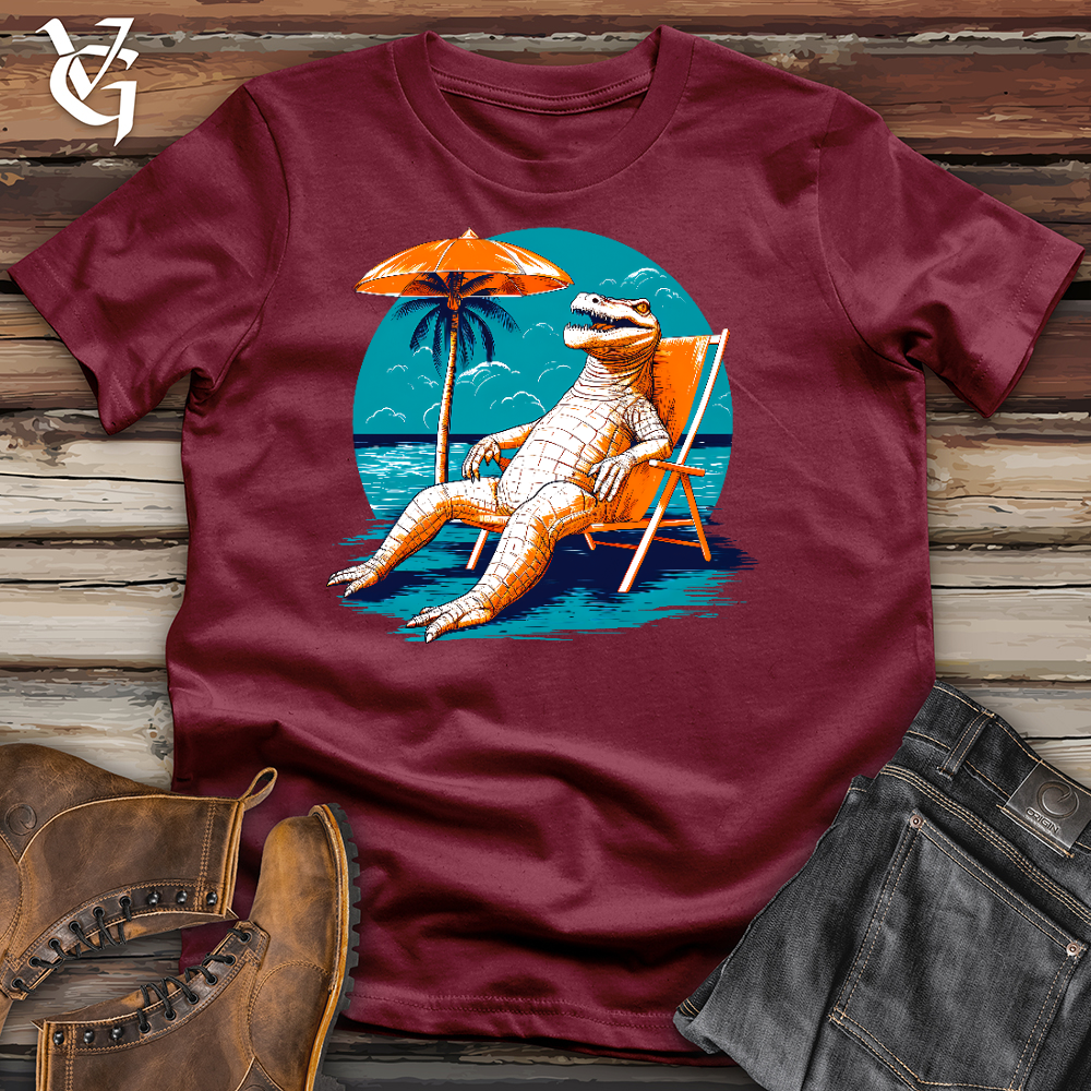 Chillin Crocodile Cotton Tee