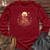 Retro Cosmic Bicycle Fox Long Sleeve