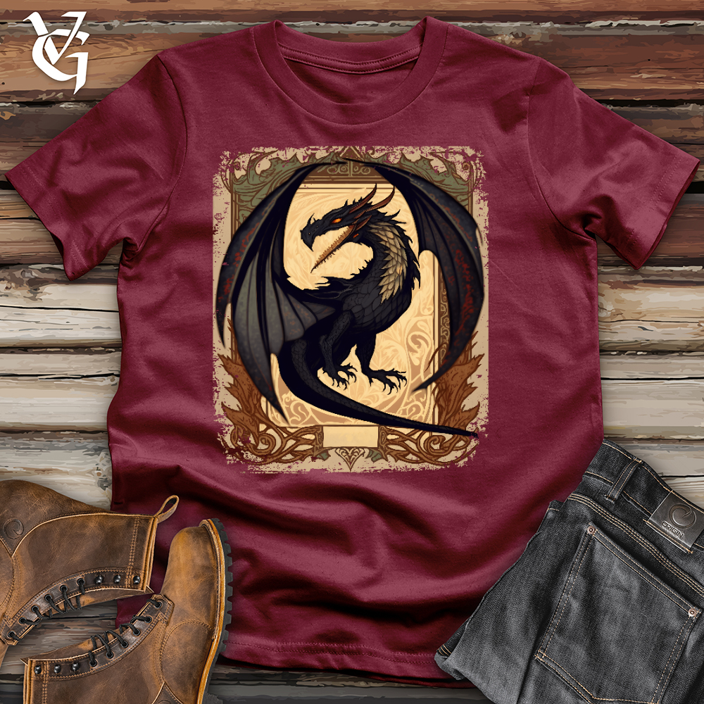 Dragon In a Frame Cotton Tee
