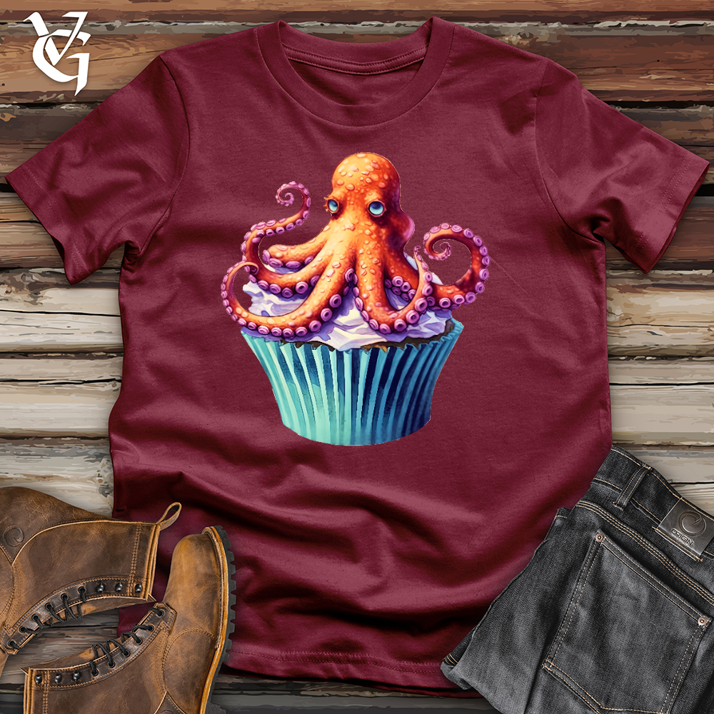 Octopus Cupcake Cotton Tee