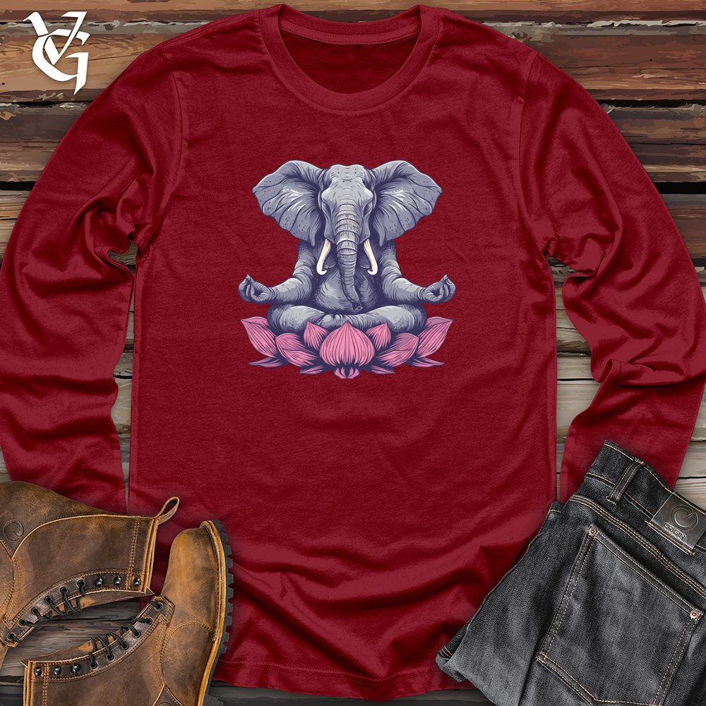 Elephant Lotus Harmony Long Sleeve