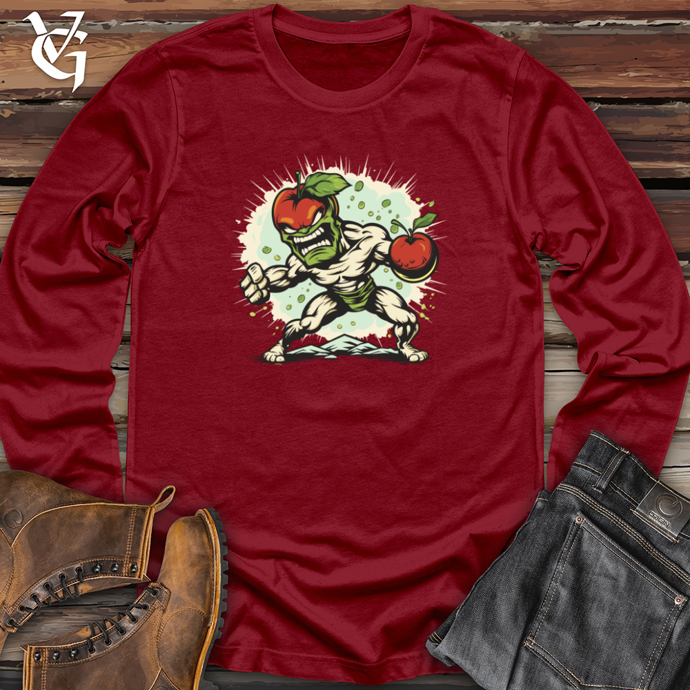 Whimsical Apple Warrior Long Sleeve