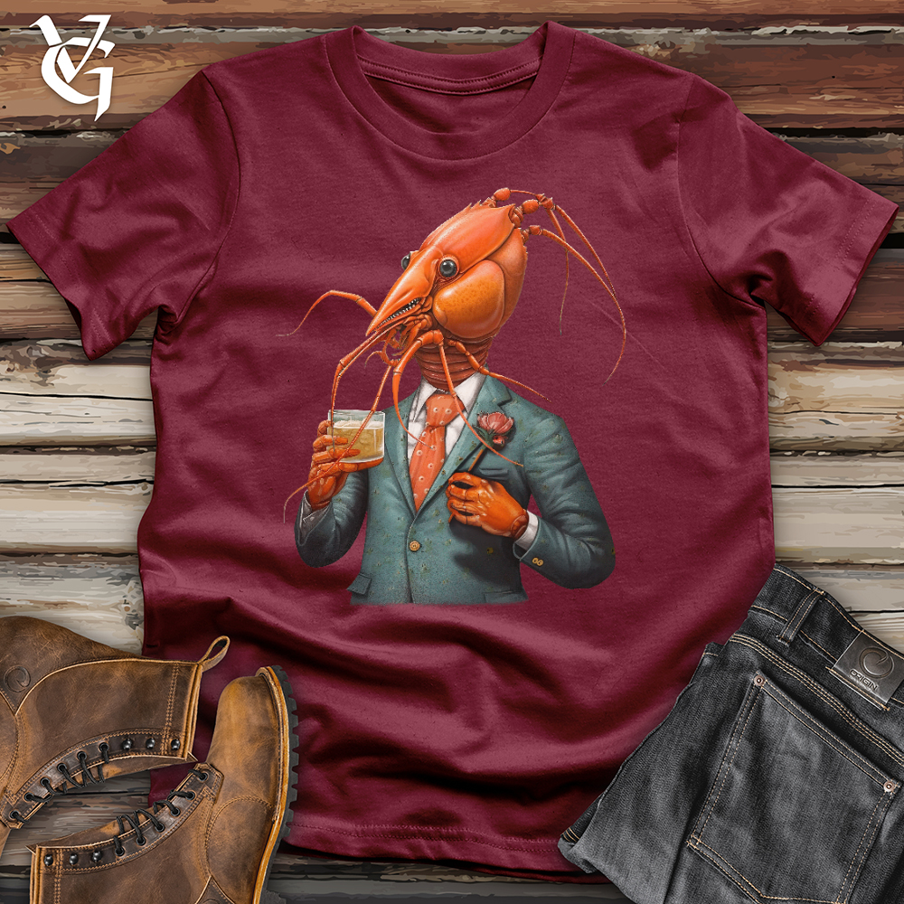 Dapper Shrimp Cotton Tee