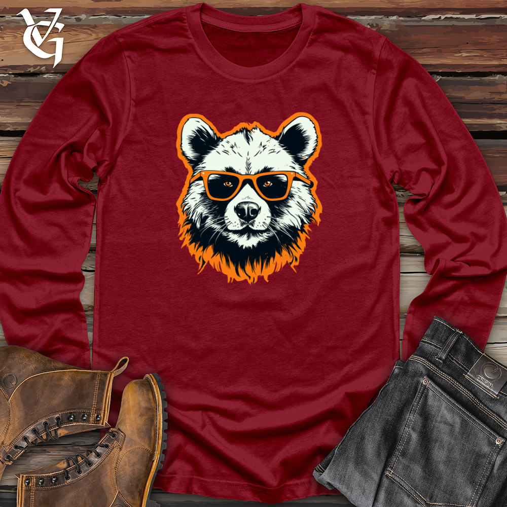 Retro Specs Panda Long Sleeve