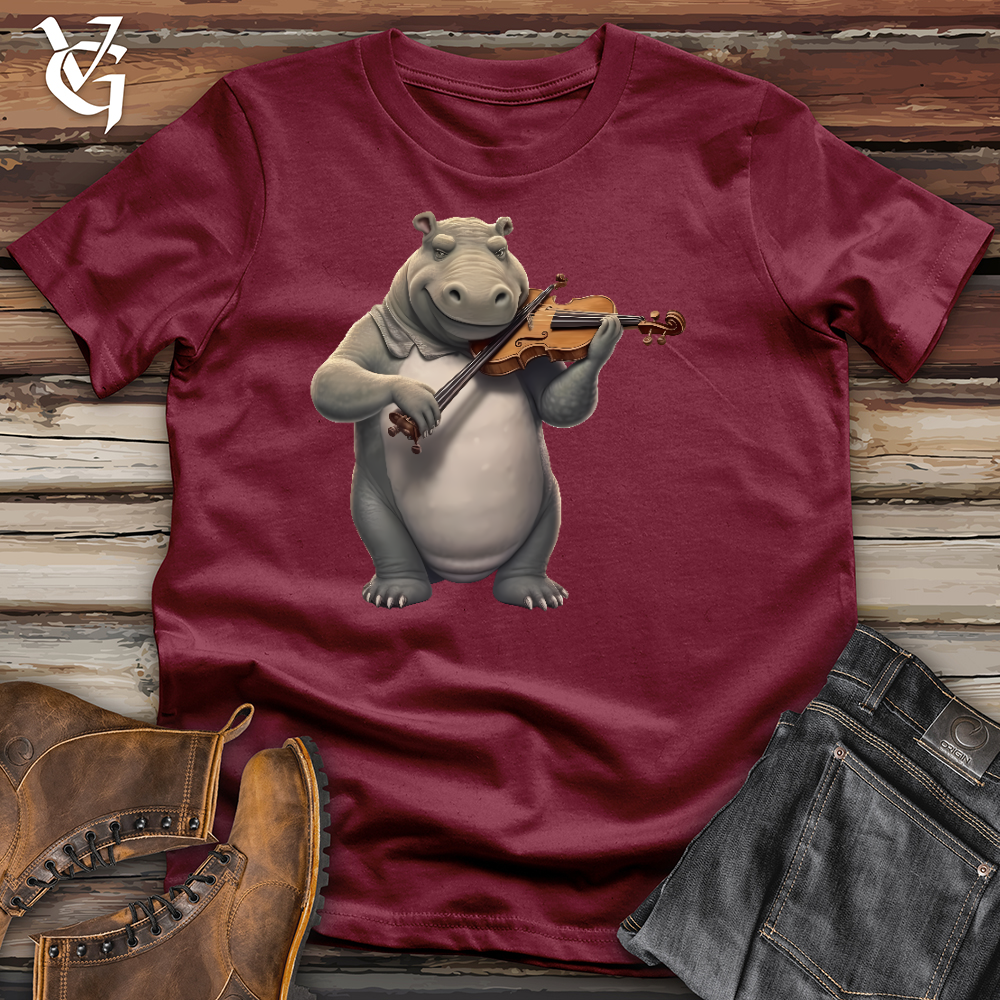 Violinist Hippo Cotton Tee