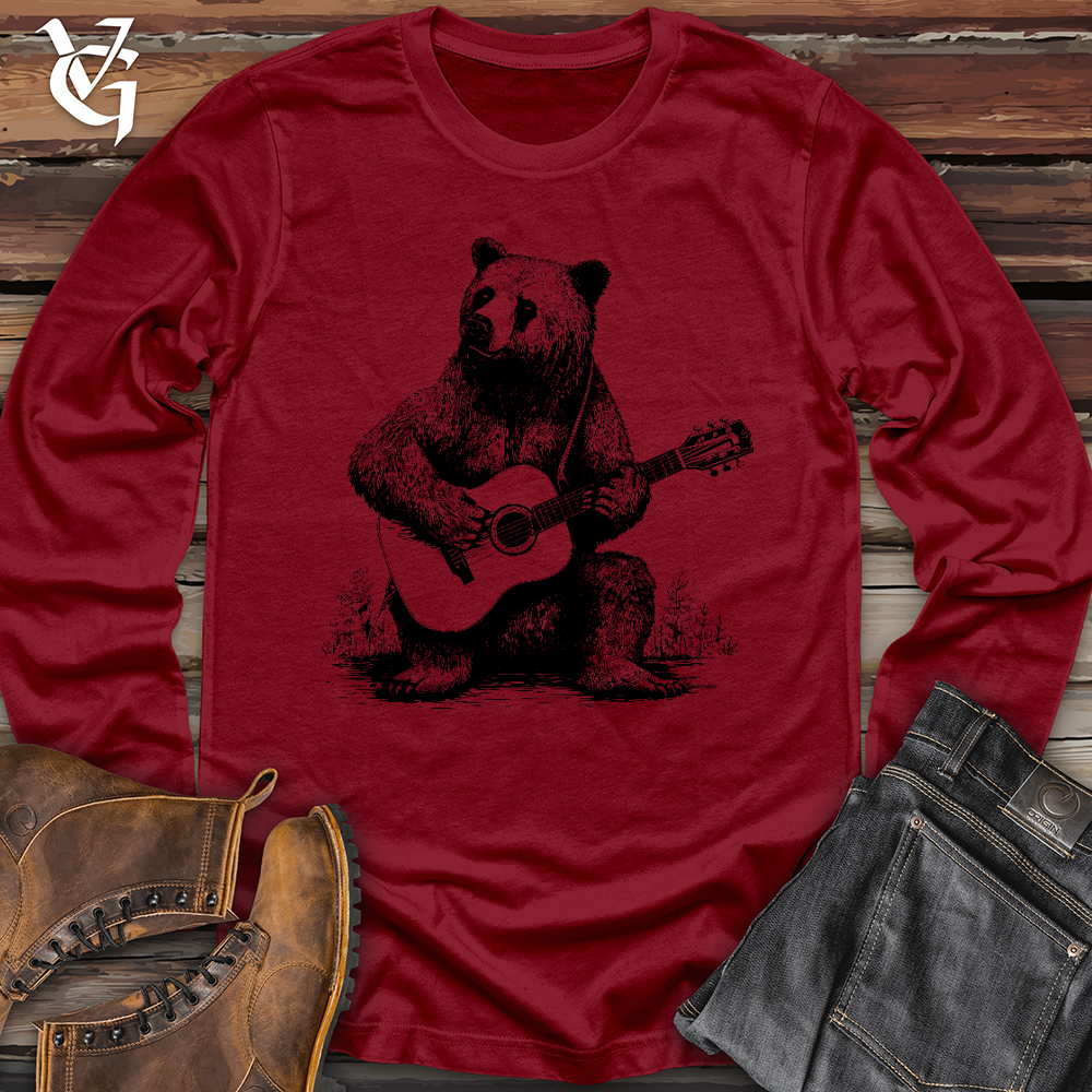 Bear Guitarist Long Sleeve