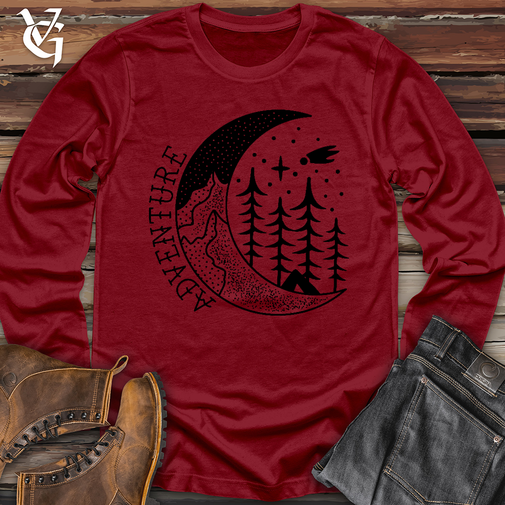Camping Adventure Badge Long Sleeve