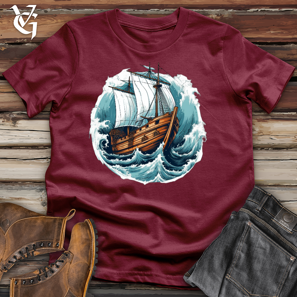 Stormy Sailing Cotton Tee