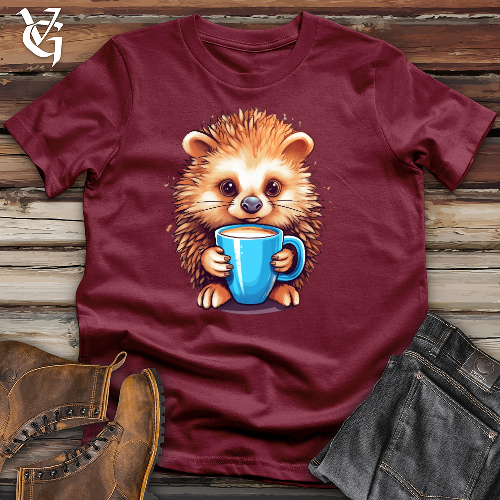 Latte Hedgehog Cotton Tee