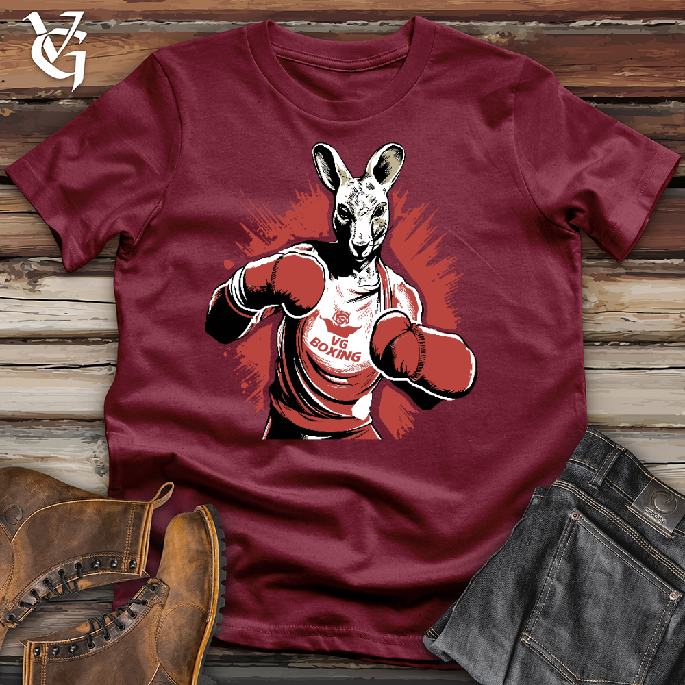Boxing Kangaroo Cotton Tee