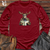 Whimsical Moose Reader Long Sleeve