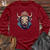 Vintage Buffalo Wearing Beanie Long Sleeve