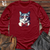 Retro Bowtie Cat Long Sleeve