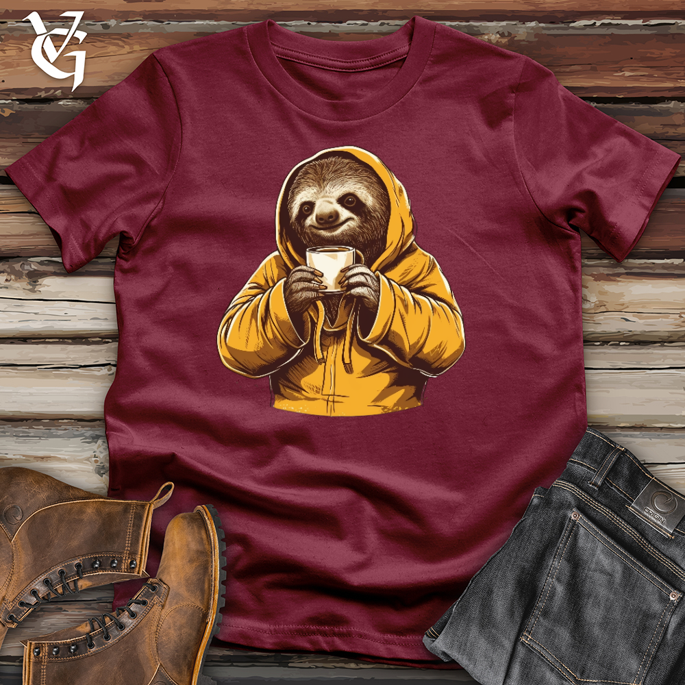 Sloth Coffee Cotton Tee