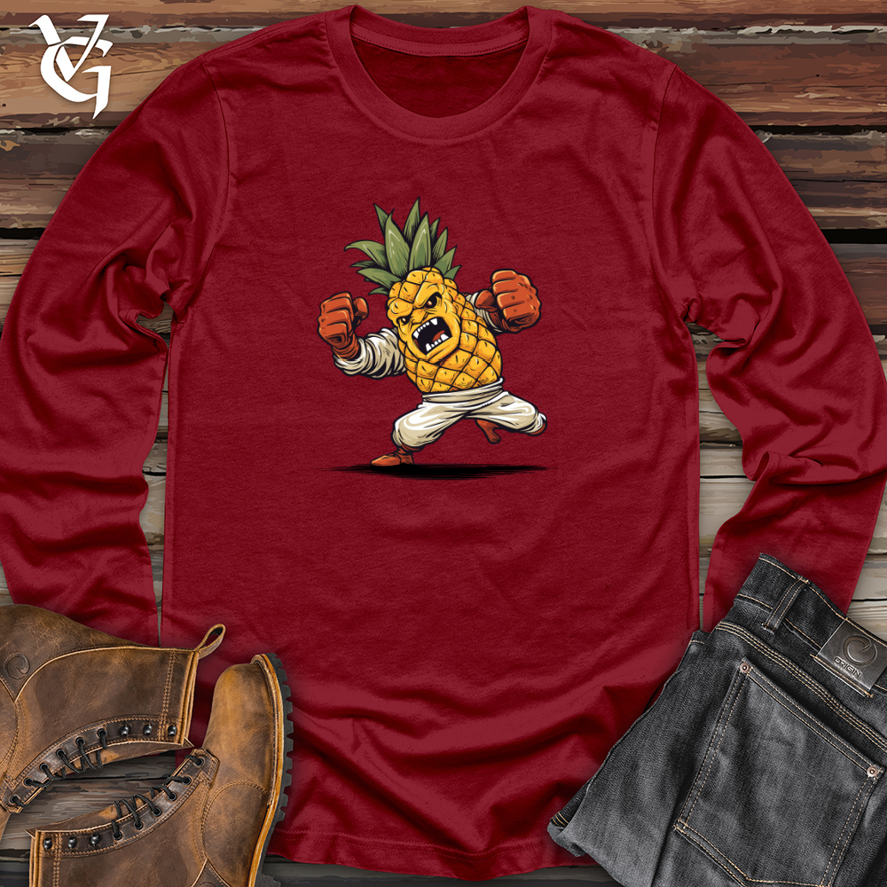 Retro Fighter Pineapple Long Sleeve