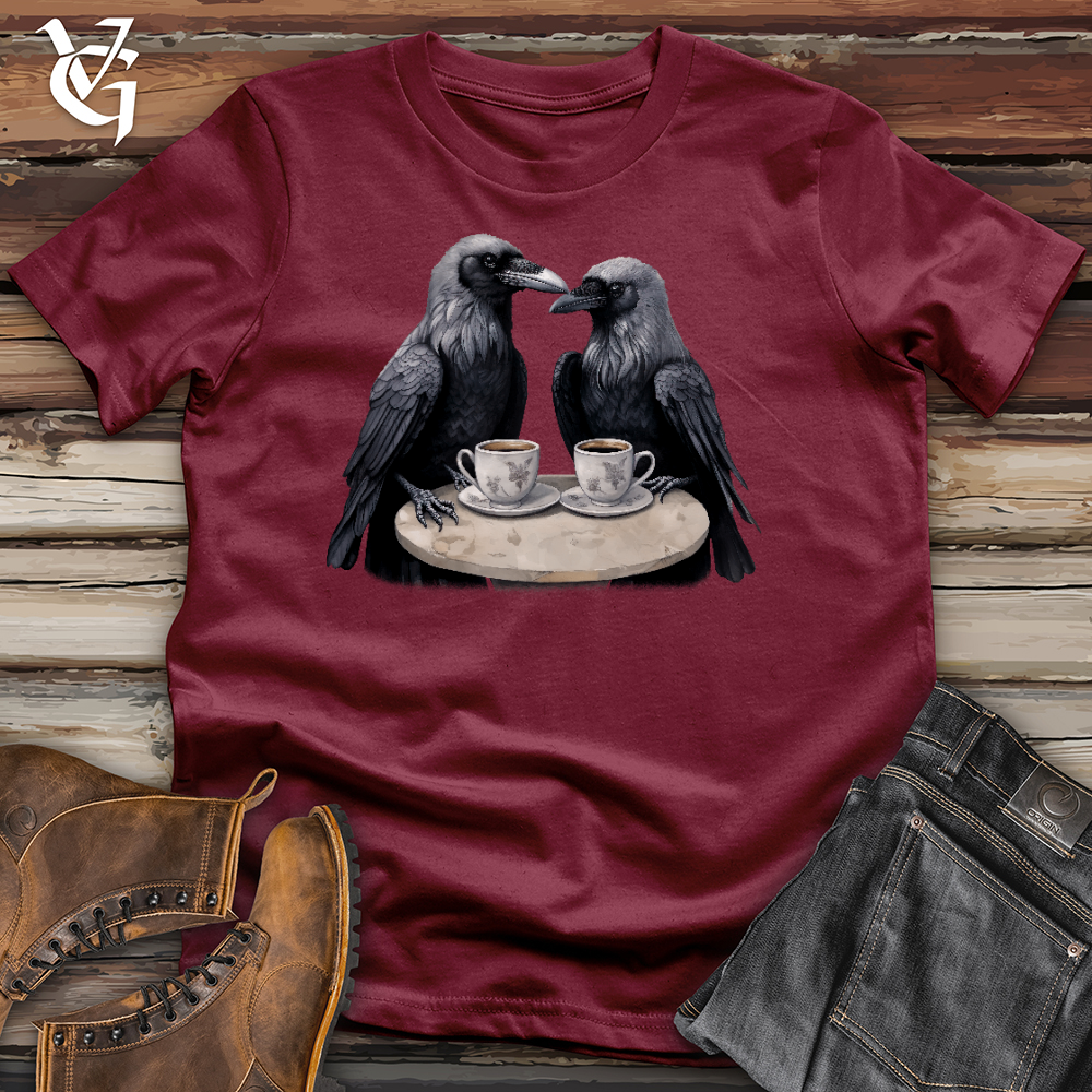 Raven Coffee Date Cotton Tee