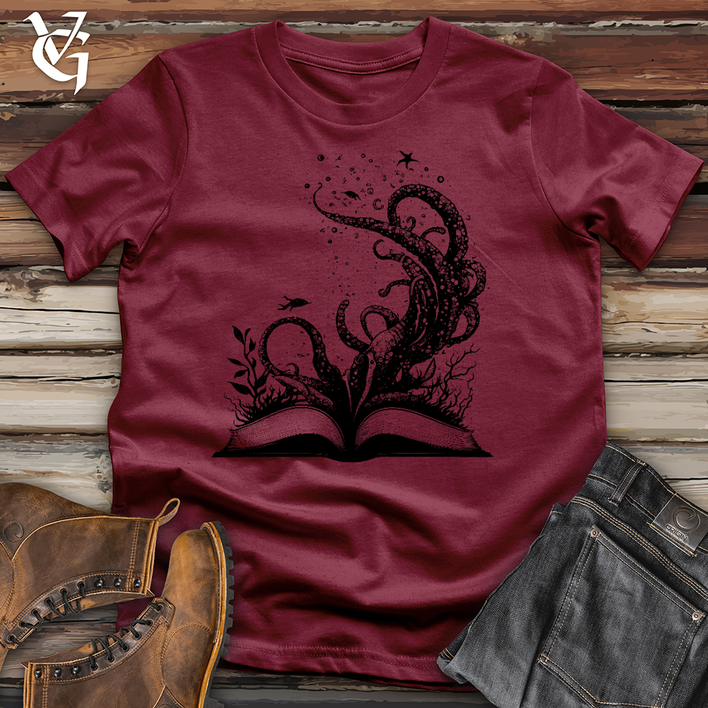 Octopus Book Cotton Tee