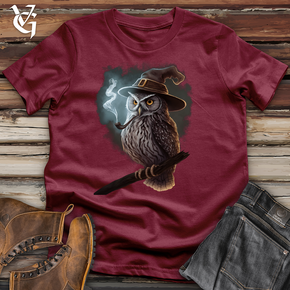 Owl Wizard Cotton Tee