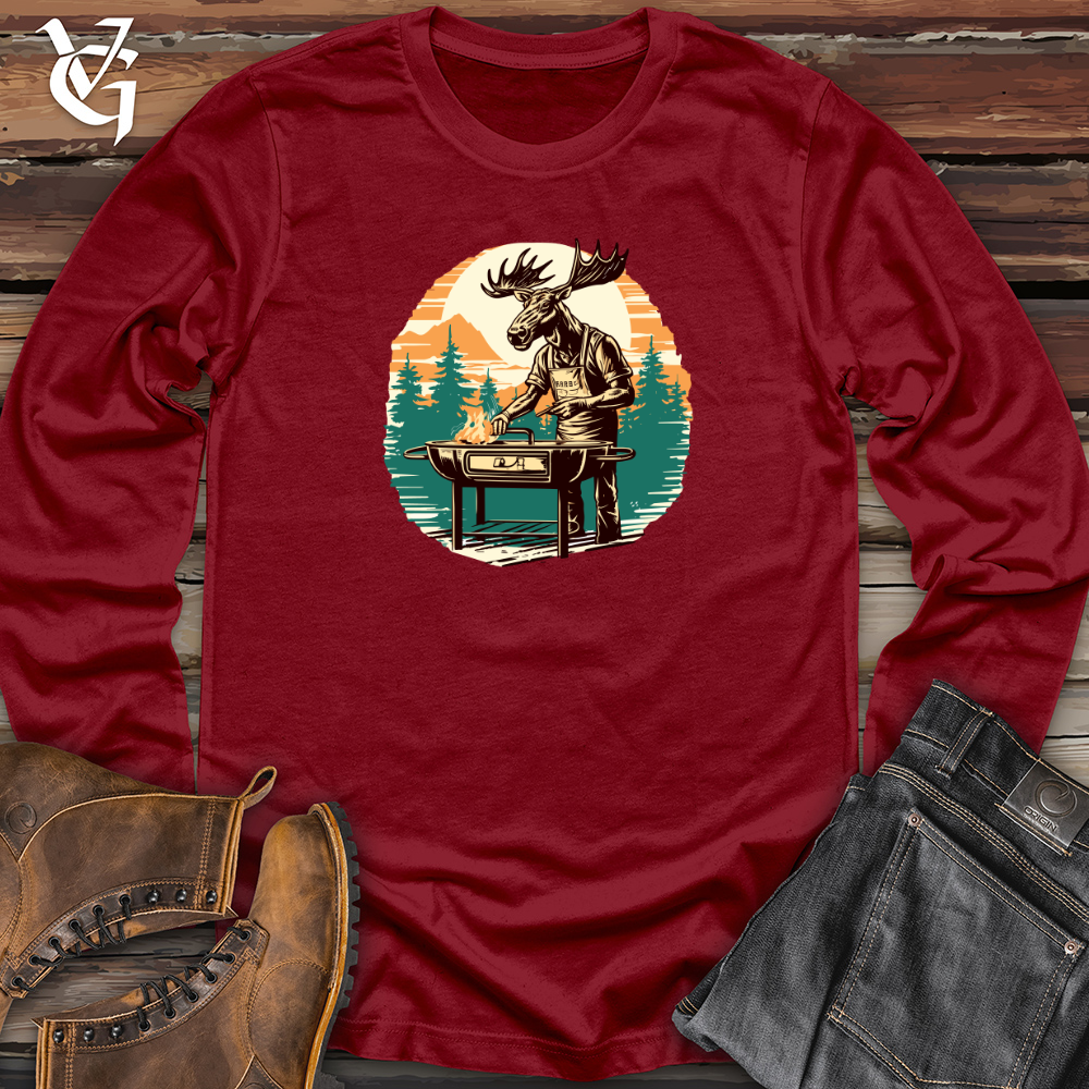 Grilling Bullwinkle Long Sleeve