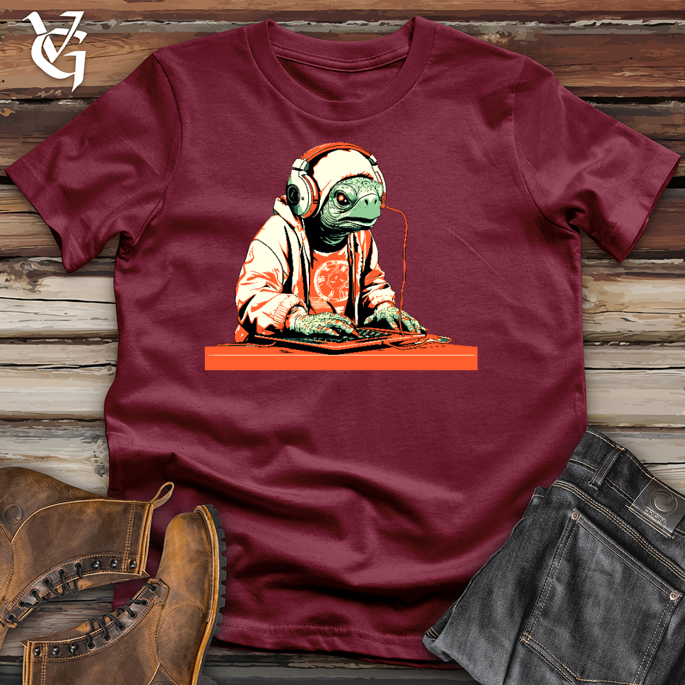 Groovy Turtle Beats Cotton Tee