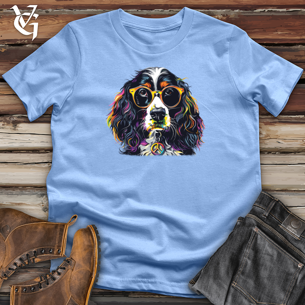 Hippie Canine Groove Softstyle Tee