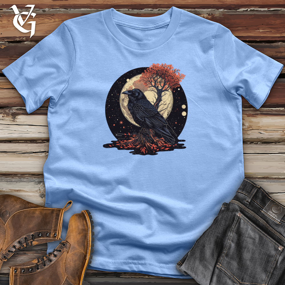 Mystical Raven Moon Softstyle Tee