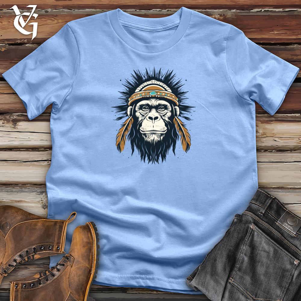 Retro Eskimo Monkey 01 Softstyle Tee