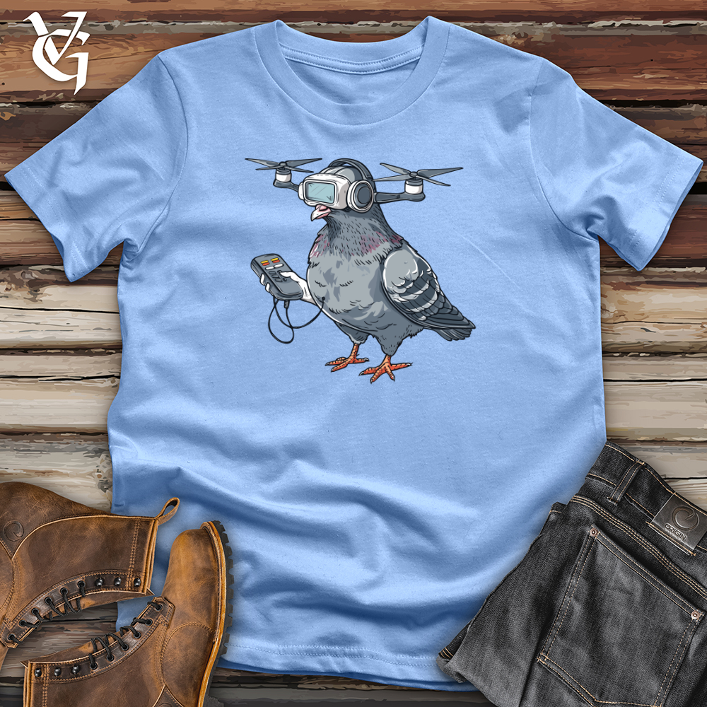 Pigeon Drone Pilot Softstyle Tee